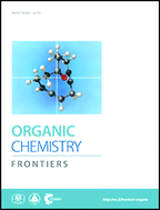 Graphical abstract: News from Organic Chemistry Frontiers