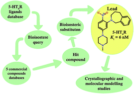 Graphical abstract: Rational design of 5-HT6R ligands using a bioisosteric strategy: synthesis, biological evaluation and molecular modelling