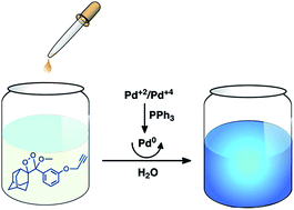 Graphical abstract: A sensitive and selective chemiluminogenic probe for palladium