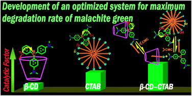 Graphical abstract: Kinetic exploration supplemented by spectroscopic and molecular docking analysis in search of the optimal conditions for effective degradation of malachite green