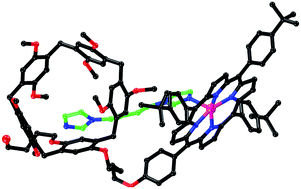 Graphical abstract: An unprecedented porphyrin-pillar[5]arene hybrid ditopic receptor