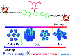Graphical abstract: Synthesis and sub-10 nm supramolecular self-assembly of a nanohybrid with a polynorbornene main chain and side-chain POSS moieties