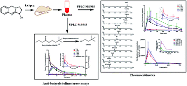 Graphical abstract: Simultaneous determination of vasicine and its major metabolites in rat plasma by UPLC-MS/MS and its application to in vivo pharmacokinetic studies