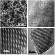 Graphical abstract: Zirconium-promoted hydrothermal synthesis of hierarchical porous carbons with ordered cubic mesostructures under acidic aqueous conditions