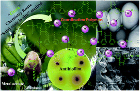 Graphical abstract: Nanostructured coordination complexes/polymers derived from cardanol: “one-pot, two-step” solventless synthesis and characterization