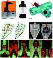 Graphical abstract: A simple and low-cost fully 3D-printed non-planar emulsion generator