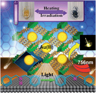Graphical abstract: Metal–organic framework composites with luminescent gold(iii) complexes. Strongly emissive and long-lived excited states in open air and photo-catalysis