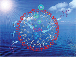 Graphical abstract: Artificial photosynthesis dendrimers integrating light-harvesting, electron delivery and hydrogen production
