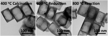 Graphical abstract: Hollow zeolite encapsulated Ni–Pt bimetals for sintering and coking resistant dry reforming of methane