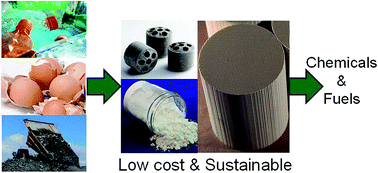 Graphical abstract: Catalytic applications of waste derived materials