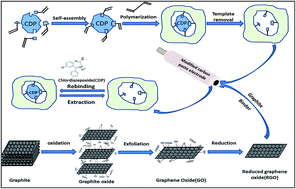 Graphical abstract: Electrochemical sensor based on a carbon paste electrode modified by graphene nanosheets and molecularly imprinted polymer nanoparticles for determination of a chlordiazepoxide drug