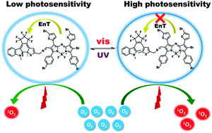 Graphical abstract: Synthesis of covalently bonded boron-dipyrromethene–diarylethene for building a stable photosensitizer with photo-controlled reversibility