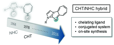 Graphical abstract: A hybrid carbocyclic/N-heterocyclic carbene ligand