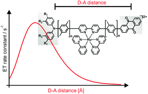 Graphical abstract: Unusual distance dependences of electron transfer rates
