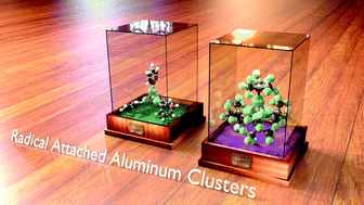 Graphical abstract: Radical attached aluminum nanoclusters: an alternative way of cluster stabilization