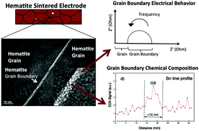 Graphical abstract: Understanding the fundamental electrical and photoelectrochemical behavior of a hematite photoanode
