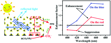 Graphical abstract: Efficient light harvesting over a CdS/In2O3 photonic crystal photocatalyst for hydrogenation of 4-nitroaniline to p-phenylenediamine