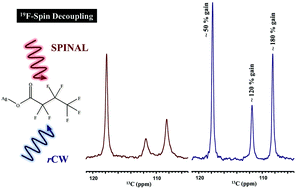 Graphical abstract: Highly efficient 19F heteronuclear decoupling in solid-state NMR spectroscopy using supercycled refocused-CW irradiation