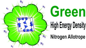 Graphical abstract: Super high-energy density single-bonded trigonal nitrogen allotrope—a chemical twin of the cubic gauche form of nitrogen