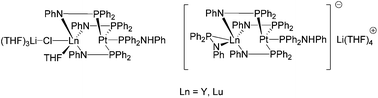Graphical abstract: Bimetallic rare-earth/platinum complexes ligated by phosphinoamides