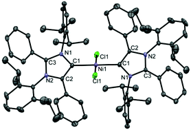 Graphical abstract: An abnormal N-heterocyclic carbene based nickel complex for catalytic reduction of nitroarenes