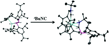Graphical abstract: Insertion of tBuNC into thorium–phosphorus and thorium–arsenic bonds: phosphaazaallene and arsaazaallene moieties in f element chemistry