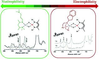 Graphical abstract: Changing the chemical and physical properties of high valent heterobimetallic bis-(μ-oxido) Cu–Ni complexes by ligand effects