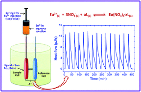 Graphical abstract: Thermodynamics of biphasic lanthanide extraction by tripodal diglycolamide: a solution calorimetry study