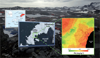 Graphical abstract: Trace element contamination and availability in the Fildes Peninsula, King George Island, Antarctica