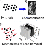 Graphical abstract: Incorporation of graphene oxide into a chitosan–poly(acrylic acid) porous polymer nanocomposite for enhanced lead adsorption