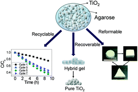 Graphical abstract: A recyclable, recoverable, and reformable hydrogel-based smart photocatalyst