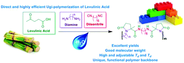 Graphical abstract: Direct polymerization of levulinic acid via Ugi multicomponent reaction