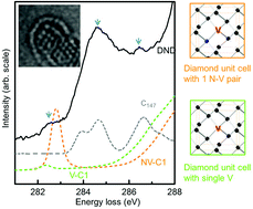 Graphical abstract: Counting vacancies and nitrogen-vacancy centers in detonation nanodiamond