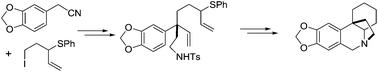 Graphical abstract: Synthesis of crinane utilizing an allylic sulfoxide for the construction of a hydroindole ring via vinylogous C–N bond formation