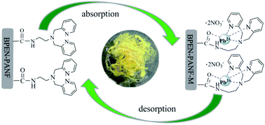 Graphical abstract: Highly selective and efficient chelating fiber functionalized by bis(2-pyridylmethyl)amino group for heavy metal ions