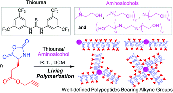 Graphical abstract: Well-defined (co)polypeptides bearing pendant alkyne groups