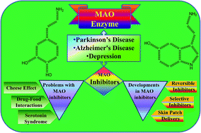 Graphical abstract: Recent developments on the structure–activity relationship studies of MAO inhibitors and their role in different neurological disorders