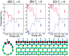 Graphical abstract: Room-temperature metal-free ferromagnetism, stability, and spin transport properties in topologically fluorinated silicon carbide nanotubes