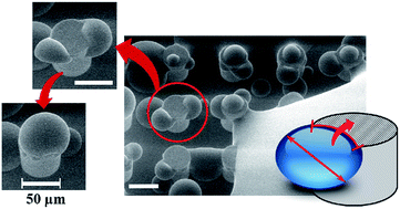 Graphical abstract: Droplet migration during condensation on chemically patterned micropillars