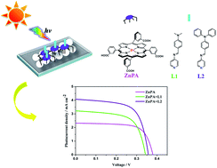 Graphical abstract: A novel self-assembly with horizontal anchor porphyrin for supramolecular solar cells