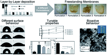 Graphical abstract: Biomimetic polysaccharide/bioactive glass nanoparticles multilayer membranes for guided tissue regeneration