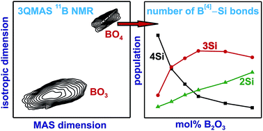 Graphical abstract: Structure–composition relationships of bioactive borophosphosilicate glasses probed by multinuclear 11B, 29Si, and 31P solid state NMR