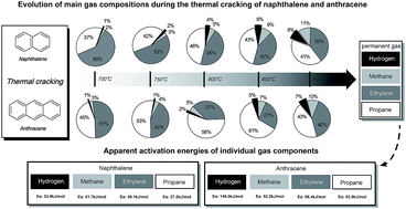 Graphical abstract: Thermal decomposition kinetics of light polycyclic aromatic hydrocarbons as surrogate biomass tar