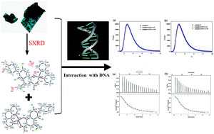 Graphical abstract: Synthesis, structure, and calf-thymus DNA binding of ternary fleroxacin–Cu(ii) complexes