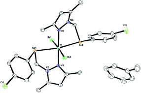 Graphical abstract: A novel class of nickel(ii) complexes containing selenium-based bidentate ligands applied in ethylene oligomerization