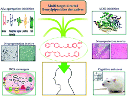 Graphical abstract: Novel insights into multitargeted potential of N′-(4-benzylpiperidin-1-yl)alkylamine derivatives in the management of Alzheimer's disease associated pathogenesis