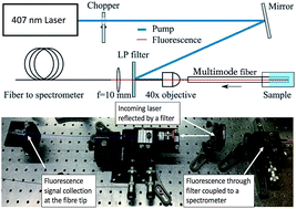 Graphical abstract: Online remote monitoring of explosives by optical fibres