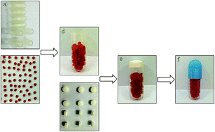 Graphical abstract: Preparation of a colon-specific sustained-release capsule with curcumin-loaded SMEDDS alginate beads