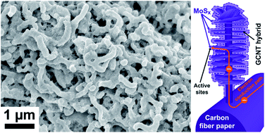 Graphical abstract: Amorphous molybdenum sulfide on graphene–carbon nanotube hybrids as supercapacitor electrode materials