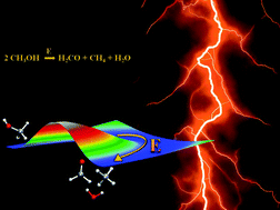 Graphical abstract: One-step electric-field driven methane and formaldehyde synthesis from liquid methanol